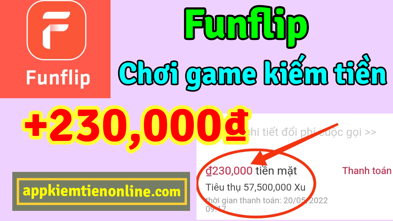 Funflip- chơi game kiếm tiền