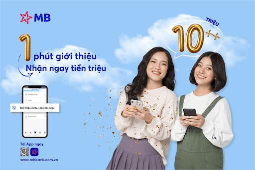 Kiếm tiền online trên app MB Bank