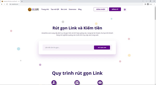 Cách tạo QR Code cho link trên website Amailink 