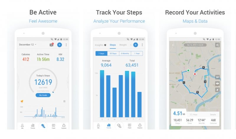App đi bộ kiếm thẻ cào Pacer