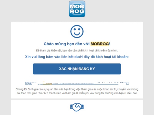 Mobrog - app khảo sát kiếm tiền trên điện thoại