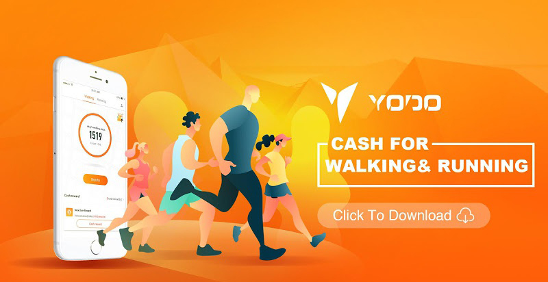 Yodo - Một trong các app đi bộ kiếm tiền uy tín